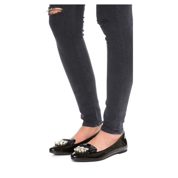 Michael Kors Shoes - Michael Kors Felicity Flat Shoe in Black Size 7